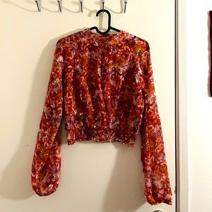 Sadie & Sage Floral Blouse